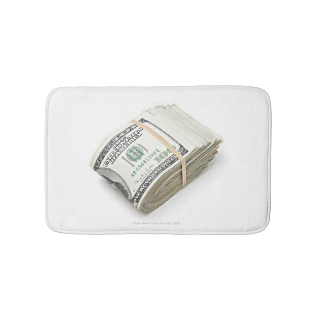 Dollars Bath Mat (Front)