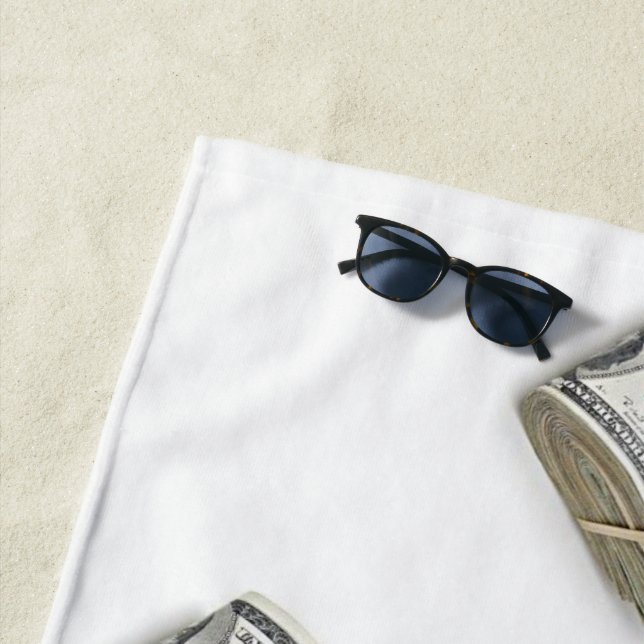 Dollars Beach Towel (In Situ)