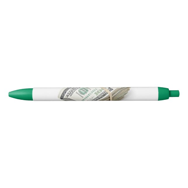 Dollars Black Ink Pen (Front)