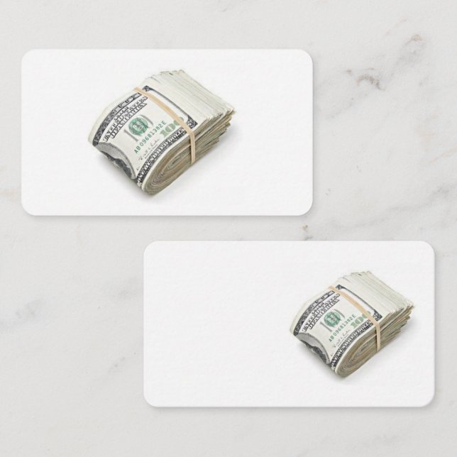 Dollars Enclosure Card (Front/Back)