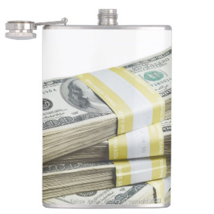 Dollars Hip Flask