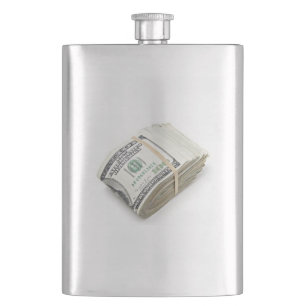 Dollars Hip Flask