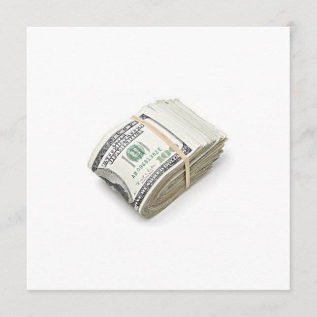 Dollars Invitation (Front)