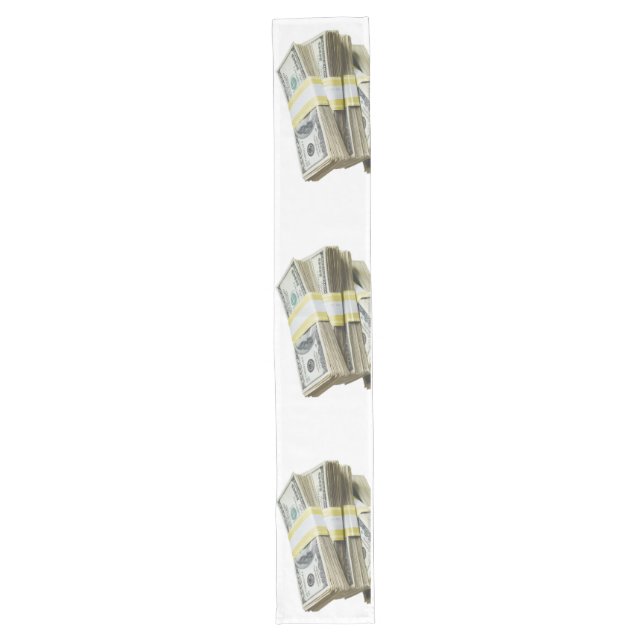 Dollars Long Table Runner (Front)