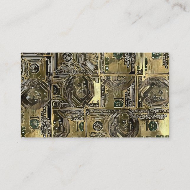 Dollars pattern business card (Front)