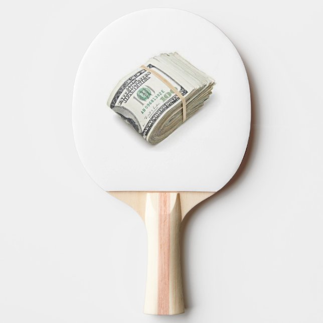 Dollars Ping Pong Paddle (Front)