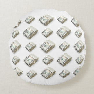 Dollars Round Cushion