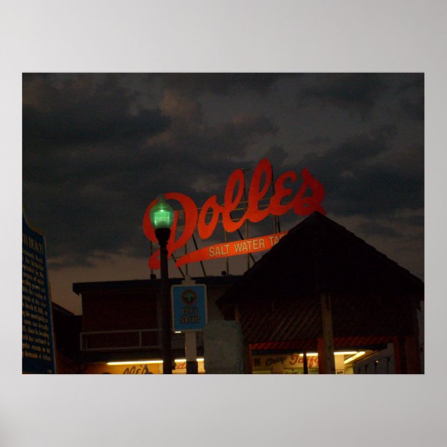 Dolles At Night Poster (Front)