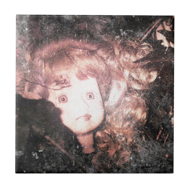 dollhead ceramic tile (Front)