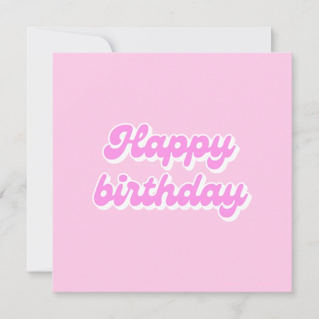 Dollhouse Birthday Card - card #1 of 6 (Front)