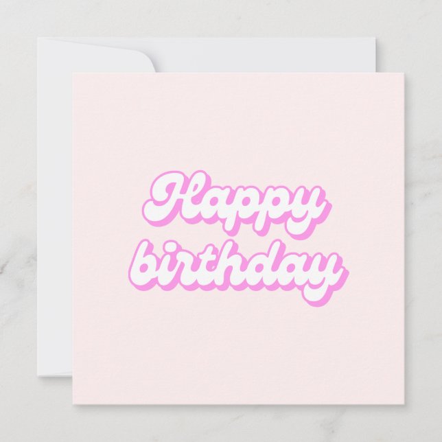 Dollhouse Birthday Card - card #6 of 6 (Front)