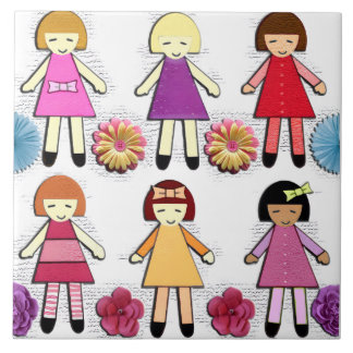 Dolls Ceramic Tile