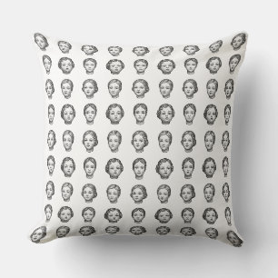 Dolls Faces Cushion