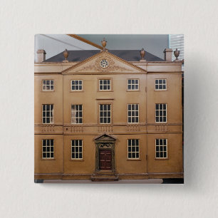 Doll's house, Neo-Classical Adam Style, c.1810 15 Cm Square Badge
