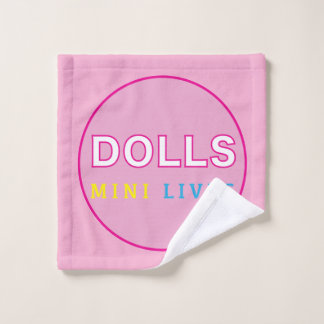 Dolls Mini Lives Official Wash Cloth