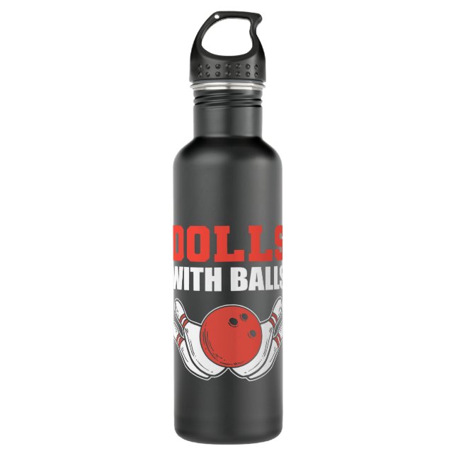 Dolls with Balls Talented Person 710 Ml Water Bottle (Front)