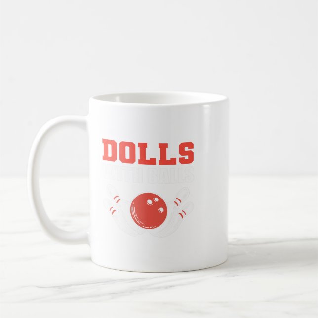 Dolls with Balls Talented Person Coffee Mug (Left)