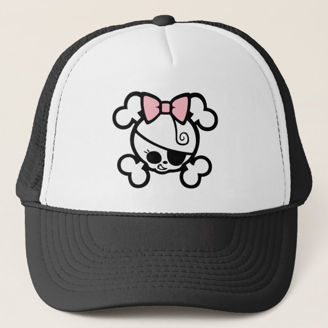 Dolly Bow Trucker Hat (Front)