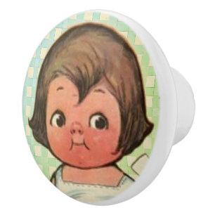 "Dolly Dingle's Sammy"  Ceramic Knob