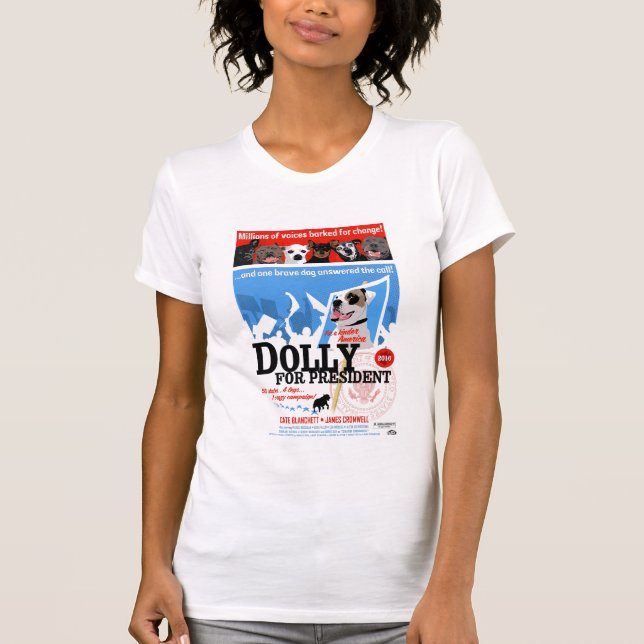 Dolly For President T-Shirt (Front)