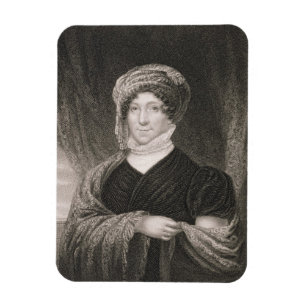 Dolly Madison, engraved by John Francis Eugene Pru Magnet