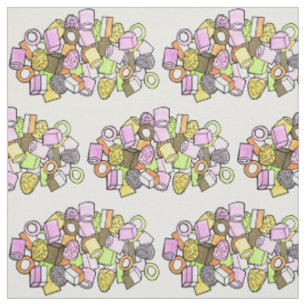 Dolly Mixture UK British Fondant Confection Candy Fabric