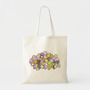 Dolly Mixture UK British Fondant Confection Candy Tote Bag