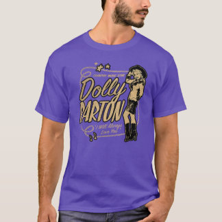 Dolly Parton Country Music Star girl vintage T-Shirt