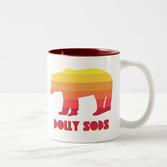 Dolly Sods Wilderness Bear Two-Tone Coffee Mug (Right)