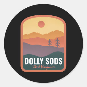 Dolly Sods Wilderness Wv Classic Round Sticker