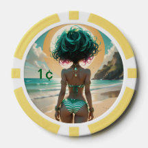 Dollz by: Svace 03 1¢ Poker Chip