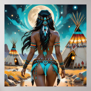 Dollz by: Svace 14 "Pocahontas" Poster