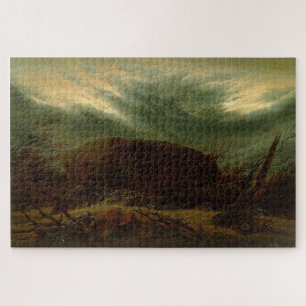 Dolmen in Autumn – Caspar David Friedrich Jigsaw Puzzle