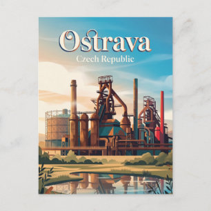 Dolní Vítkovice industrial complex, Ostrava Postcard