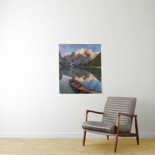 Dolomite Alps   Pragser Wildsee   Tyrol, Italy Tapestry