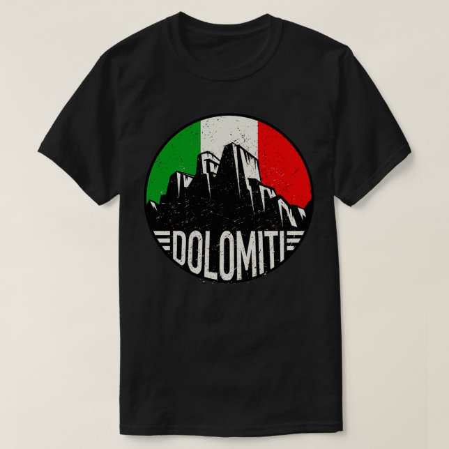 Dolomite Alps T-Shirt (Design Front)