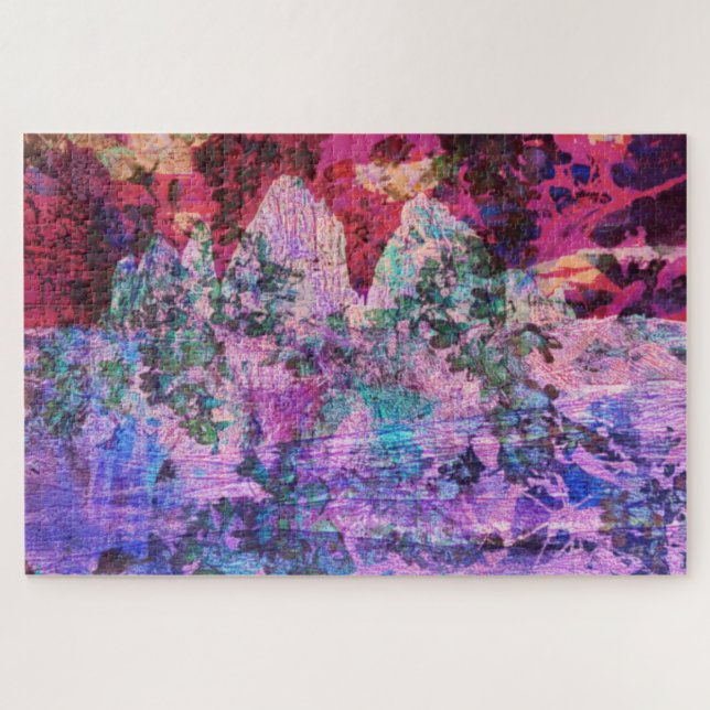Dolomite three peaks Puzzle (Horizontal)
