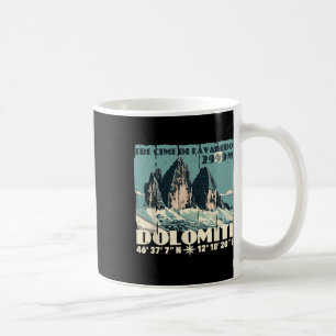 Dolomites Italy Tre Cime Di Lavaredo Drei Zinnen H Coffee Mug