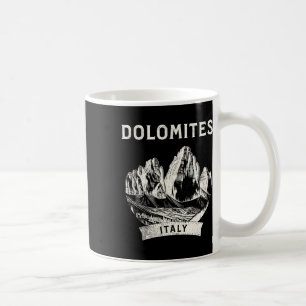 Dolomites Mountain Italy Hiking Climbing  Coffee Mug