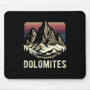 Dolomites Mountains Dolomitic Alps Climbing Hiking Mouse Pad
