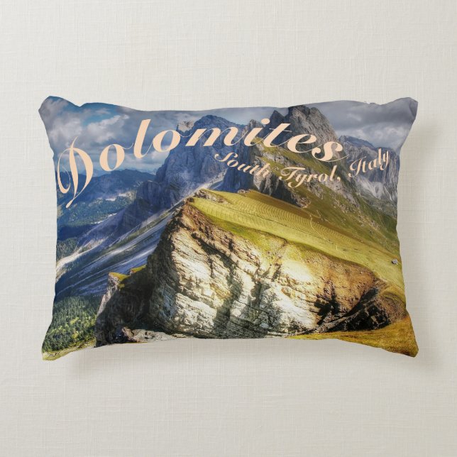 Dolomites South Tyrol Italy Decorative Cushion (Front)