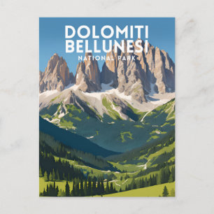 Dolomiti Bellunesi National Park Postcard