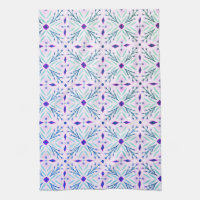 Dolores Tiles Pattern Purple Pink Mint