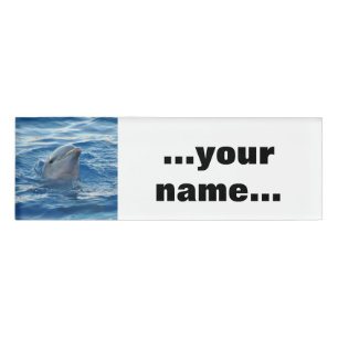 Dolphin20151021 Name Tag