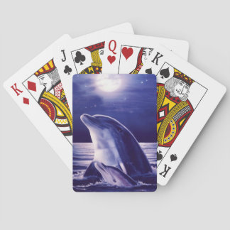 Dolphin and Baby Playing Cards