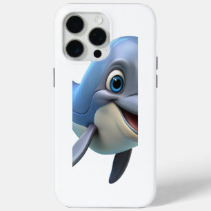 Dolphin Apple iPhone 15 pro max case