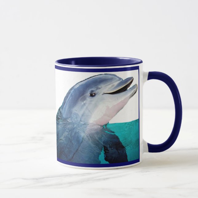Dolphin Art Mug (Right)