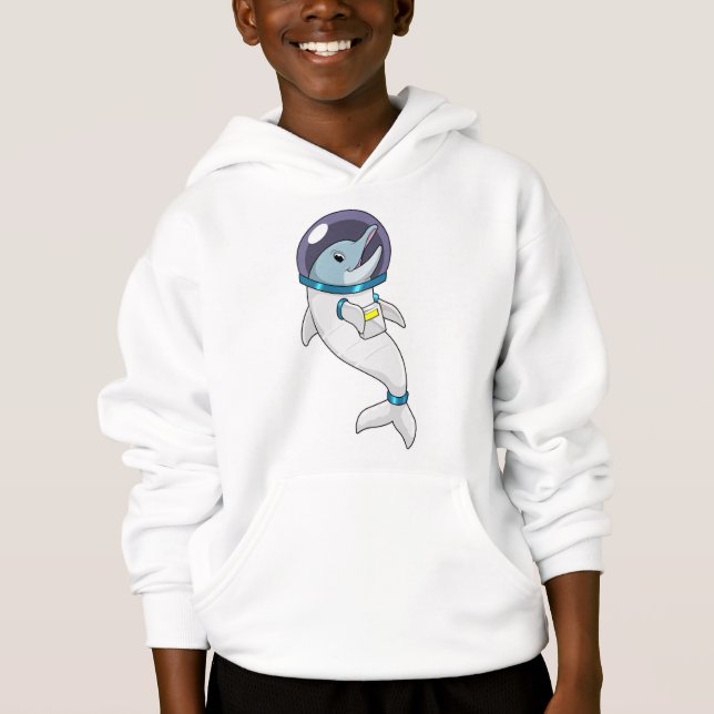 Dolphin as Astronaut in Costume (Front)