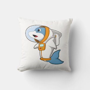 Dolphin as Astronaut with Costume Cushion