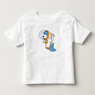 Dolphin as Astronaut with Costume Toddler T-Shirt